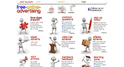 Desktop Screenshot of free-online-advertising.co.uk